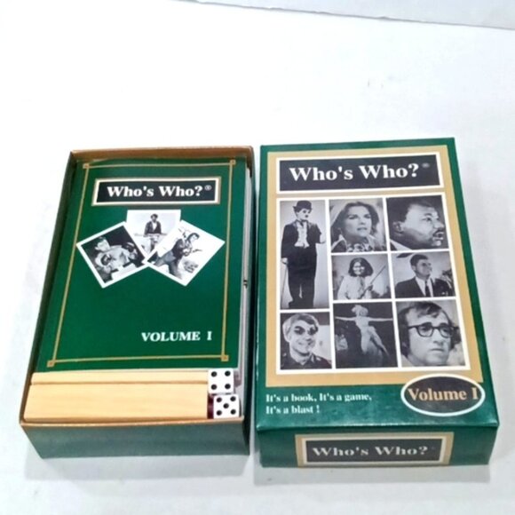 Vintage Who's Who? Volume 1 Biography / Trivia Game Angar International 1995 - Picture 4 of 5